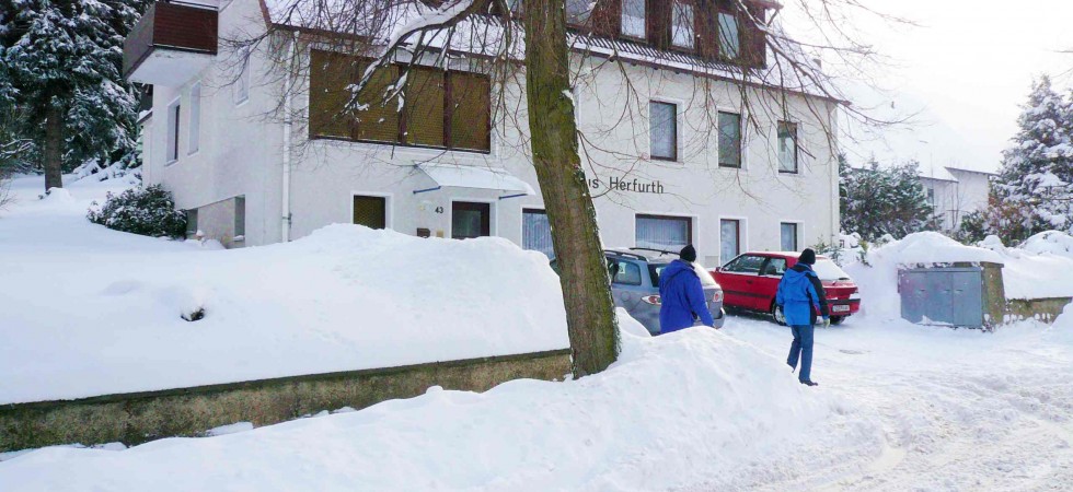 Haus Herfurth – im Winter